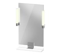 Duravit Duravit Miroir LED 9 W Sivida 45x65x3,6 cm, blanc, lumière chaude, acier, chromé Quantité:1