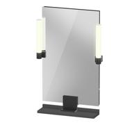 Duravit Duravit Miroir LED 9 W Sivida 45x65x3,6 cm, gris, gauche, allumé, style, GS Quantité:1