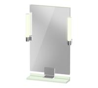 Duravit Duravit Miroir LED 9 W Sivida 45x65x3,6 cm, vert, Leu., au, stl, G c Quantité:1