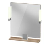 Duravit Duravit Miroir LED 9 W Sivida 65x65x3,6 cm, E Marm, Leu., au, stl, G c Quantité:1