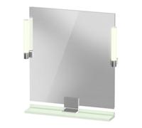Duravit Duravit Miroir LED 9 W Sivida 65x65x3,6 cm, vert, avec détecteur, acier, G c Quantité:1
