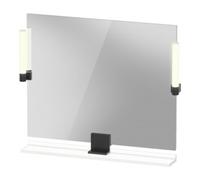 Duravit Duravit Miroir LED 9 W Sivida 85x65x3,6 cm, blanc, lumineux, au, acier, gris foncé Quantité:1