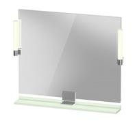 Duravit Duravit Miroir LED 9 W Sivida 85x65x3,6 cm, vert, Leu., au, stl, G c Quantité:1