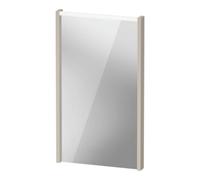 Duravit Duravit Miroir LED D-Code 2.0 40x70x5 cm, 3 W, tau mat, zone lumineuse supérieure Quantité:1