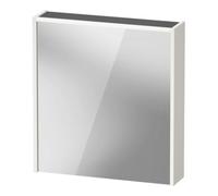 Duravit Duravit Miroir LED D-Code 2.0 m prise 65x70x5 cm, éclairage sup, gauche, blanc brillant Quantité:1