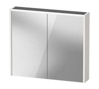 Duravit Duravit Miroir LED D-Code 2.0 m SD T E 2 portes, éclairage frontal, 80x70x14,8 cm, blanc brillant Quantité:1