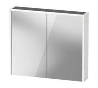 Duravit Duravit Miroir LED D-Code 2.0 m SD T E 2 portes, lumière froide, 80x70x14,8 cm, blanc mat Quantité:1