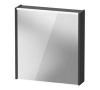 Duravit Duravit Miroir LED D-Code 2.0 m SD T J 65x70x5 cm, lumière f ob, gauche, graphite mat Quantité:1