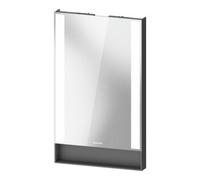 Duravit Duravit Miroir lumineux Qatego 45x75x6,5 cm, 21 W, graphite mat Quantité:1