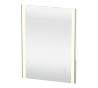 Duravit Duravit Miroir lumineux XSquare 60x80x3,3 cm, 25 W, LED, chrome Quantité:1