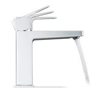 Duravit Duravit Mitigeur lavabo M Manhattan bec 129 mm, sans vidage, chrome Quantité:1