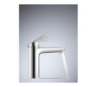 Duravit Duravit Mitigeur lavabo M Wave bec 122 mm, sans vidage, chrome Quantité:1