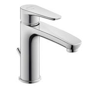 Duravit Duravit Mitigeur lavabo mono S FreshStart + -Flow B.1 m Bonde à tirette, chrome, 139 mm Quantité:1