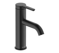 Duravit Duravit Mitigeur lavabo S FreshStart + -Flow C.1 Bec 113mm, sans vidage, noir mat Quantité:1