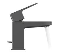 Duravit Duravit Mitigeur lavabo S Manhattan bec 95 mm, avec vidage à tirette, noir mat Quantité:1