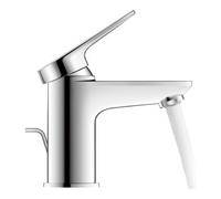 Duravit Duravit Mitigeur lavabo S MinusFlow Wave, bec 95 mm, avec vidage, chrome Quantité:1