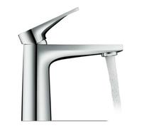 Duravit Duravit Mitigeur lavabo Tulum S, bec 110 mm, sans vidage, chrome Quantité:1