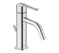 Duravit Duravit Mitigeur mono-commande Balcoon pour bidet, bec 119 mm, avec garniture vidage, chrome brillant Quantité:1
