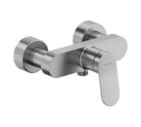 Duravit Mitigeur monocommande douche Wave WA4230000070 – saillie 78 mm – acier inoxydable brossé