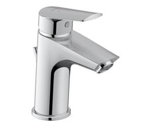 Duravit Duravit No. 1 Mitigeur lavabo mono-commande S avec vidage à tirette, bec 100 mm, chrome Quantité:1