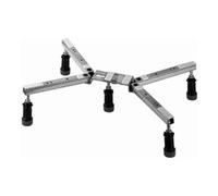 Duravit Duravit Pied pour receveur de douche 70x70 cm, gris, réglable 8,5-10,5 cm Quantité:1