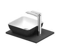 Duravit Duravit Plan vasque console Sivida 41x33 cm, I.Fa w sm, ext. couleur gris mat Quantité:1