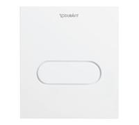 Duravit Duravit Plaque de commande A1 DuraSystem 13,1x15 cm, plastique, blanc, pour urinoir Quantité:1