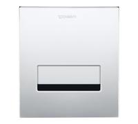 Duravit Duravit Plaque de commande A2 DuraSystem 13x15cm, batt., pour urinoir, zinc moulé, blanc Quantité:1