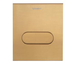 Duravit Duravit Plaque de commande DuraSystem 13,1x15cm, mécanique, pour Uri A1, bronze brossé Quantité:1