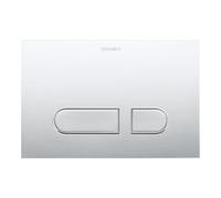 Duravit Plaque déclenchement mécanique DuraSystem A1 WD5001021000 217x146,5 mm chrome brillant