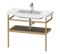 Duravit Duravit Porte-serviettes DuraStyle 94x44cm, chêne massif graph, avec tablette Quantité:1