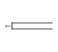 Duravit Duravit Porte-serviettes Starck T 5x46,5 cm, double bras, pivotant, chrome Quantité:1