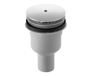 Duravit Duravit PuraVida Bonde de receveur de douche d= 9 cm, sortie verticale, blanc Quantité:1