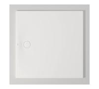Duravit Receveur de douche carré Tempano 720190000000000 120 x 120 x 4,5 cm, au ras du sol, blanc
