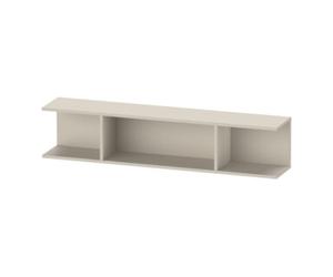 Duravit Duravit Regal Ketho.2 80x15x17cm, droit, 3 compartiments, taupe supermat Quantité:1