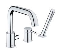 Duravit Raccord de rebord de baignoire Circle CE5260000010 3 trous chromé