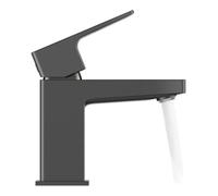 Duravit Mitigeur lavabo Manhattan MH1010002046 monocommande saillie 95 mm Noir mat
