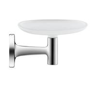 Duravit Duravit Seifenschale Starck T 14x11,9 cm, mural, verre blanc mat, chrome Quantité:1