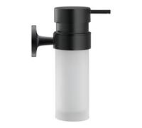 Duravit Duravit Seifenspender Starck T 6x12,6 cm, montage mural, verre blanc mat, noir mat Quantité:1