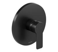 Duravit Duravit Set complet mitigeur douche encastré D-Code céramique, rond, 24,5 l, noir mat Quantité:1