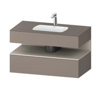 Duravit Duravit Set meuble lavabo encastré Qatego 100x55x60cm, T m/ba m, Kon-WTU, niche Quantité:1