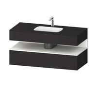 Duravit Duravit Set meuble lavabo encastré Qatego 120x55x60 cm, blanc mat, console sous-lavabo Quantité:1