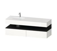 Duravit Duravit Set meuble lavabo encastré Qatego 160x50x60cm, Kon-WTU, B, B l, gris m/blanc g Quantité:1
