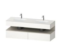 Duravit Duravit Set meuble lavabo encastré Qatego 160x55x60cm, Kon-WTU, L, P m/bl mat Quantité:1