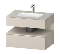 Duravit Duravit Set meuble lavabo encastré Qatego 80x55x60 cm, T ma, sous-lavabo console, niche Quantité:1