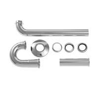 Duravit lavabo tube siphon Starck 1 11/4 ", tuyau de vidange 300 mm, chrome