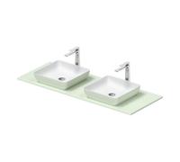 Duravit Duravit Sivida Console Vasque 135x50 cm, I.Fa w sm, Couleur ext. vert ma Quantité:1