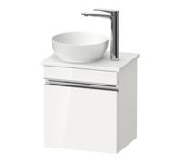 Duravit Duravit Sivida Meuble sous lavabo mural 40x44x32,5 cm, porte, chrome, droite, blanc brillant Quantité:1