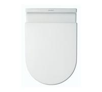 DURAVIT Starck 3 - Cuvette suspendue à fond creux sans Rimless® blanc avec WonderGliss