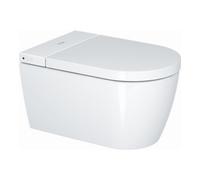 Duravit Duravit Starck Lite WC suspendu, cuvette à chasse profonde 37,8x57,5 cm, avec SensoWash, sans bride, blanc, sans bride Quantité:1